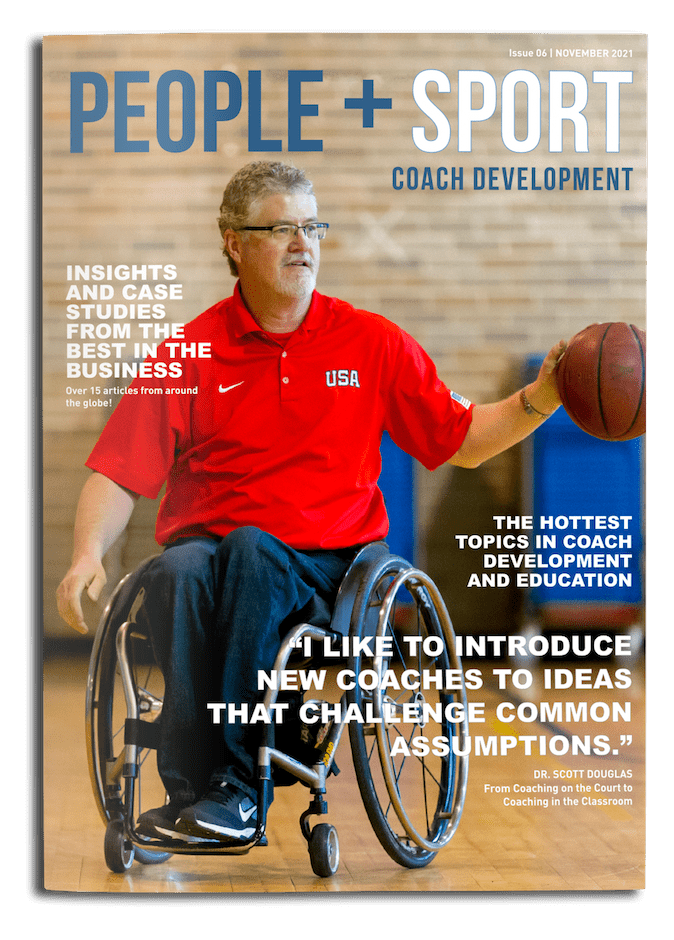 P+S Coach Development Magazine Cover Mockup
